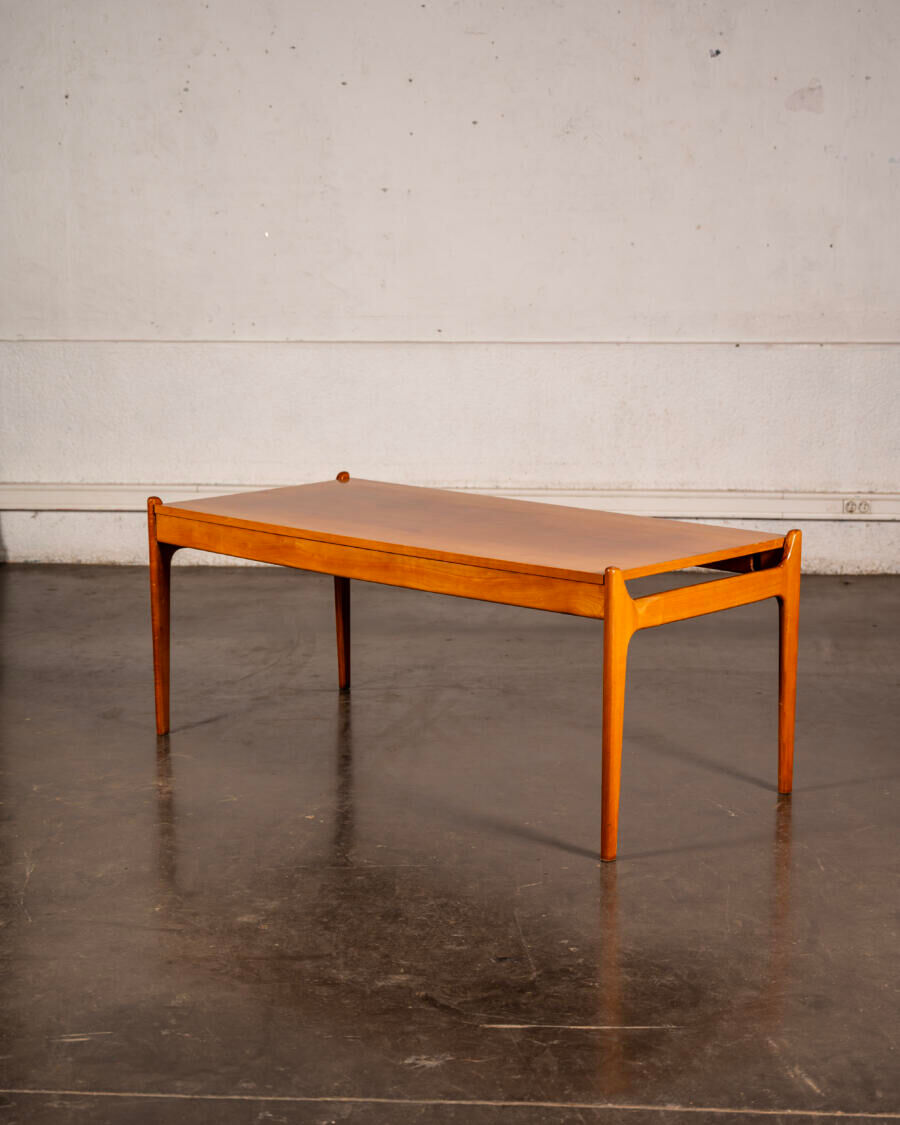 Large teak coffee table