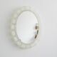 Illuminated mirror acrylic glass - mid century wall decoration