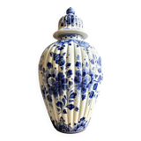 Royal Delft ginger jar in blue Dutch earthenware