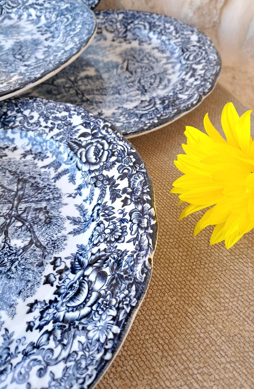 Antique dessert plates