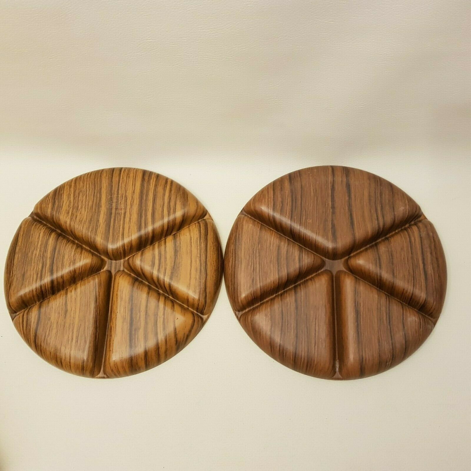 2 servants appetizer trays vintage Caleppio