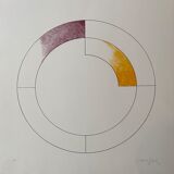 Screenprint Composition 3 / Gottfried Honegger / 2015