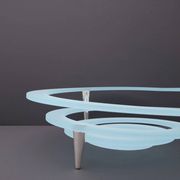 "Spirale" fruit bowl by Giuseppe Rocco for RSVP in glass and silver-plated metal, Italy 1980