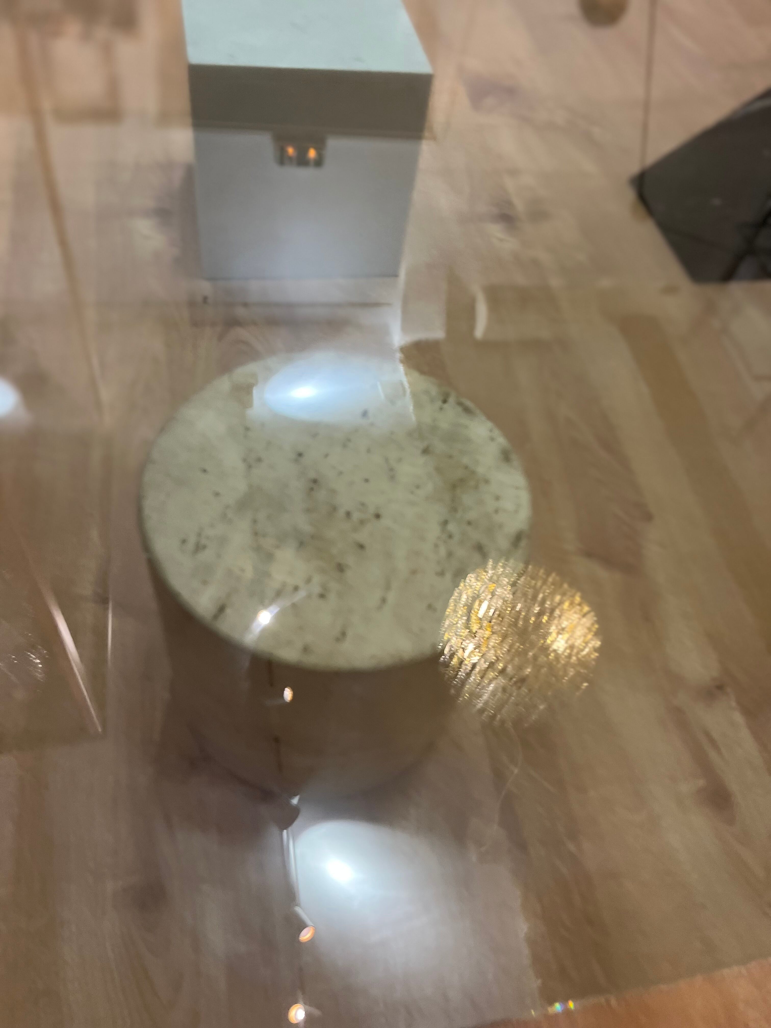 Coffee table design martinelli luce "metafora", lella & massimo vignelli