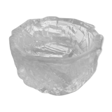 BhV Product Empty Ice Pocket in Scandinavian Pressed Glass 1970s