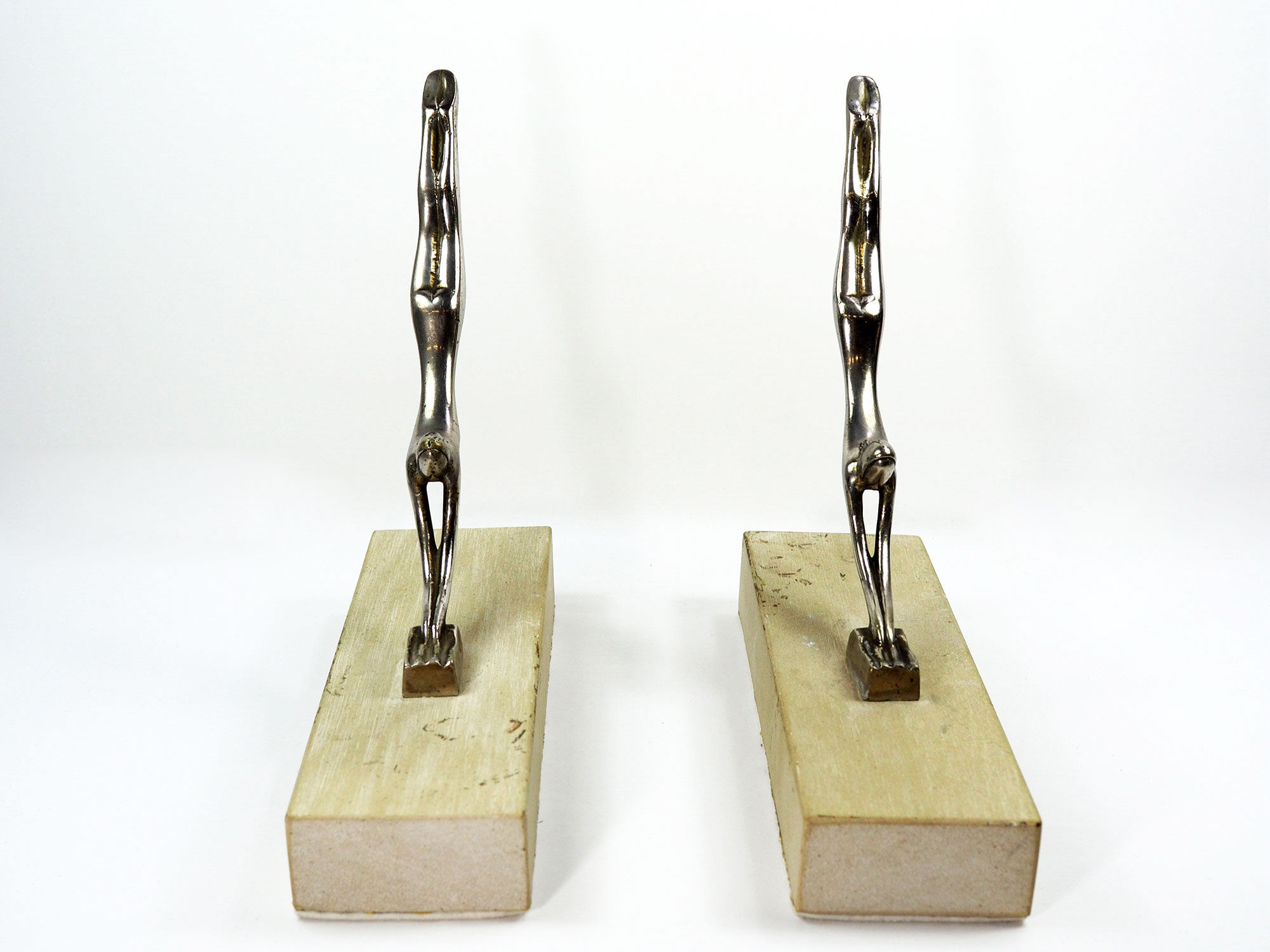 Pair of art deco bookends by Hagenauer, 1920s