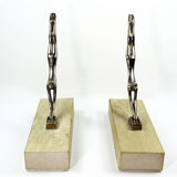 Pair of art deco bookends by Hagenauer, 1920s