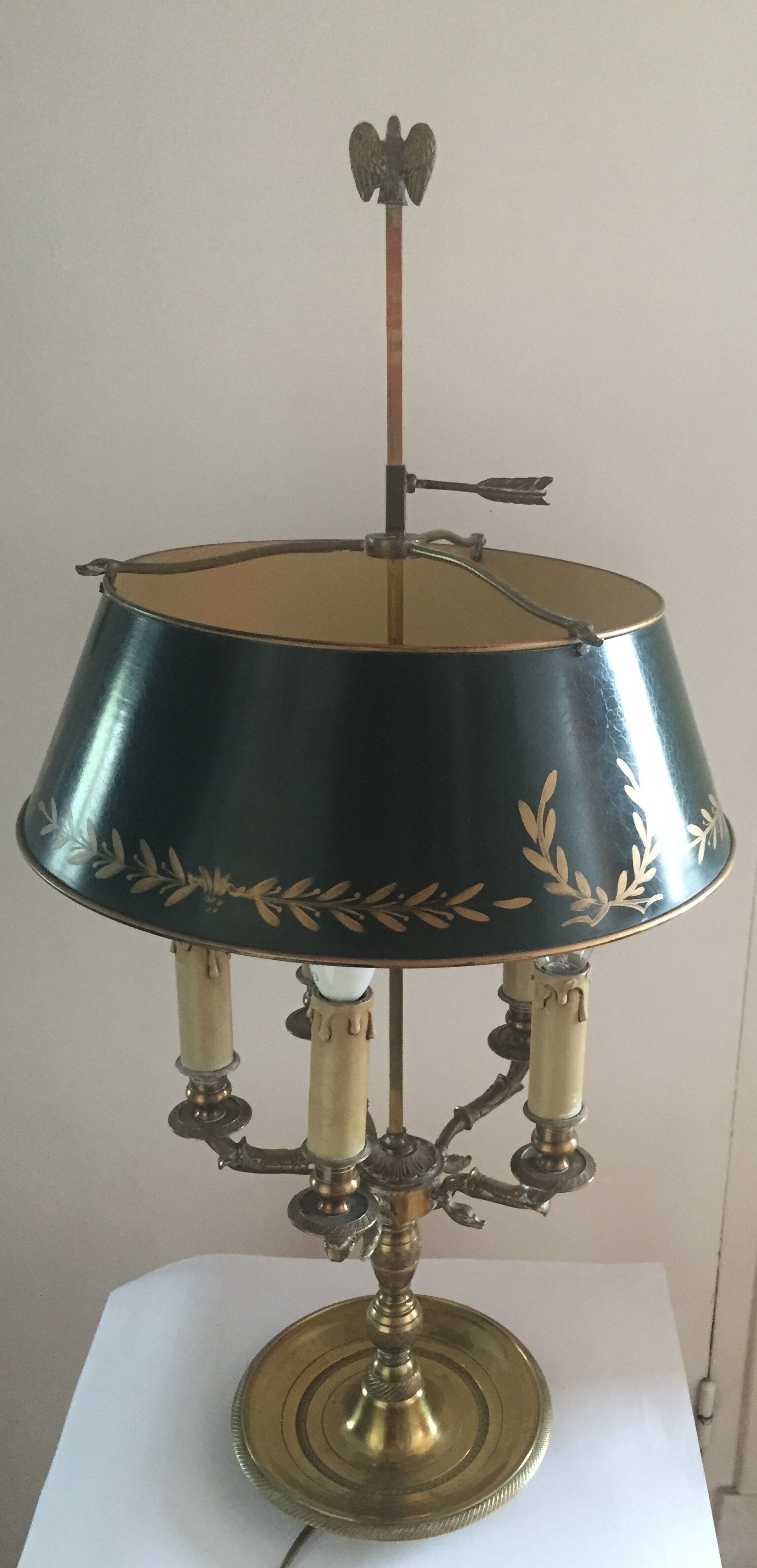 Empire 5-light bouillotte lamp