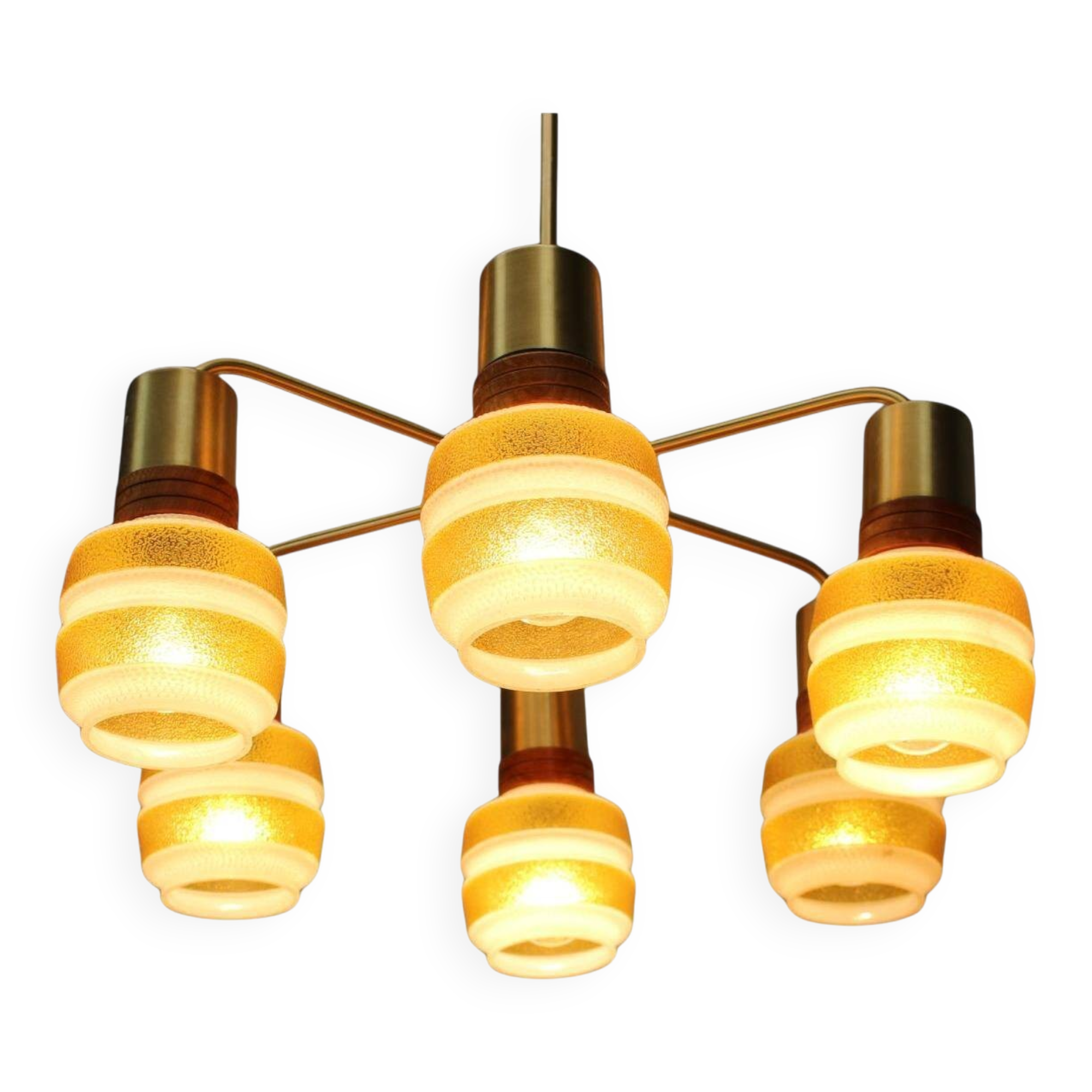 1970s chandelier, Germany