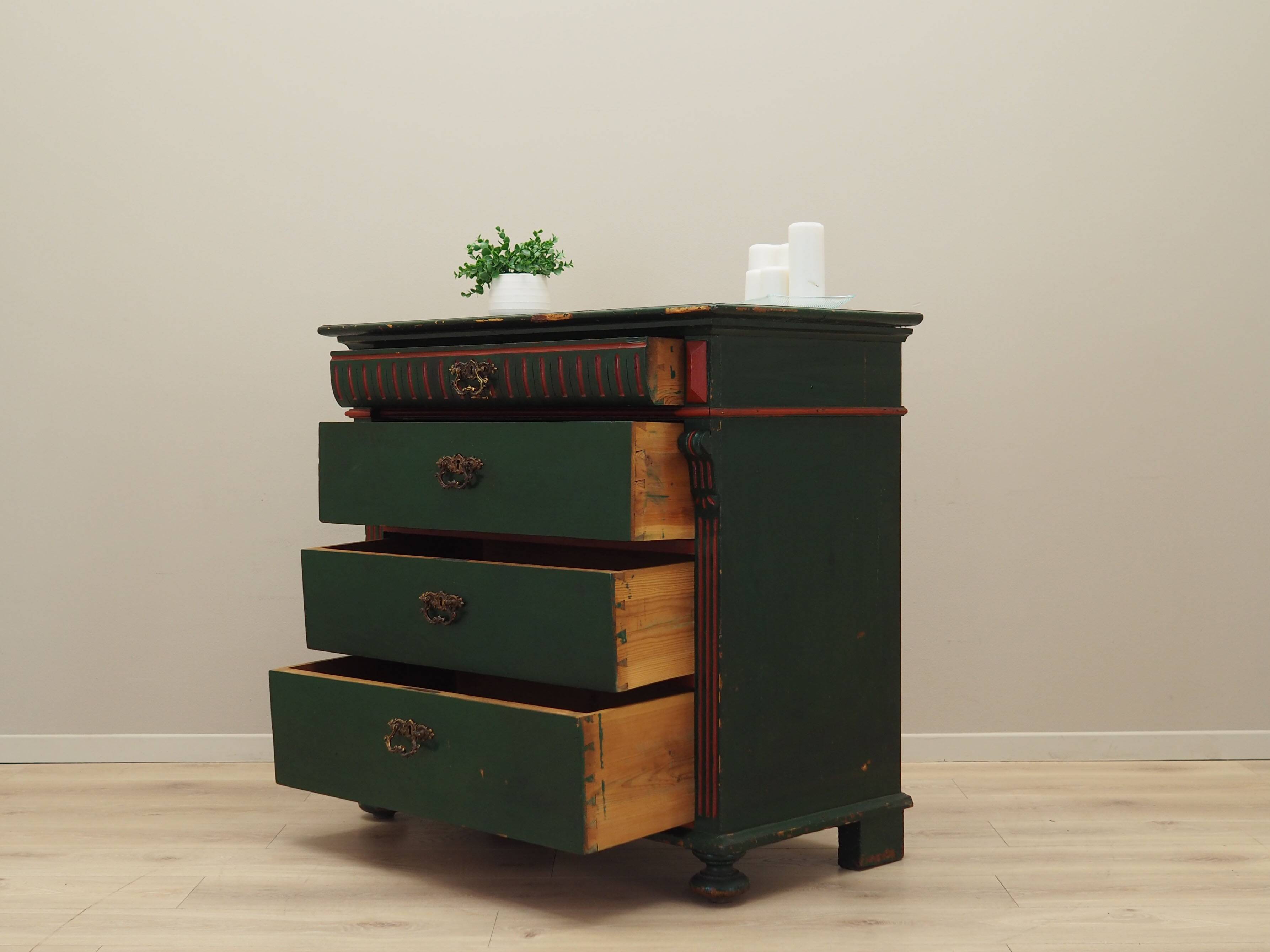 Commode en pin, design danois, années 1950, fabrication : Danemark
