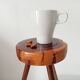Brutalist tripod stool from the 1960s.
