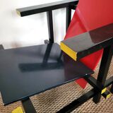 Red and Blue Chair by Gerrit Rietveld