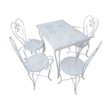 Living room wrought iron garden