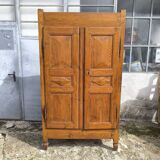 Armoire de ferme rustique en chêne et sapin