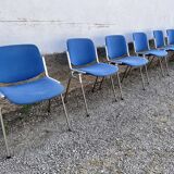 Série de 40 chaises de G. Piretti pour Castelli Anonima Castelli, Italie, années 1970