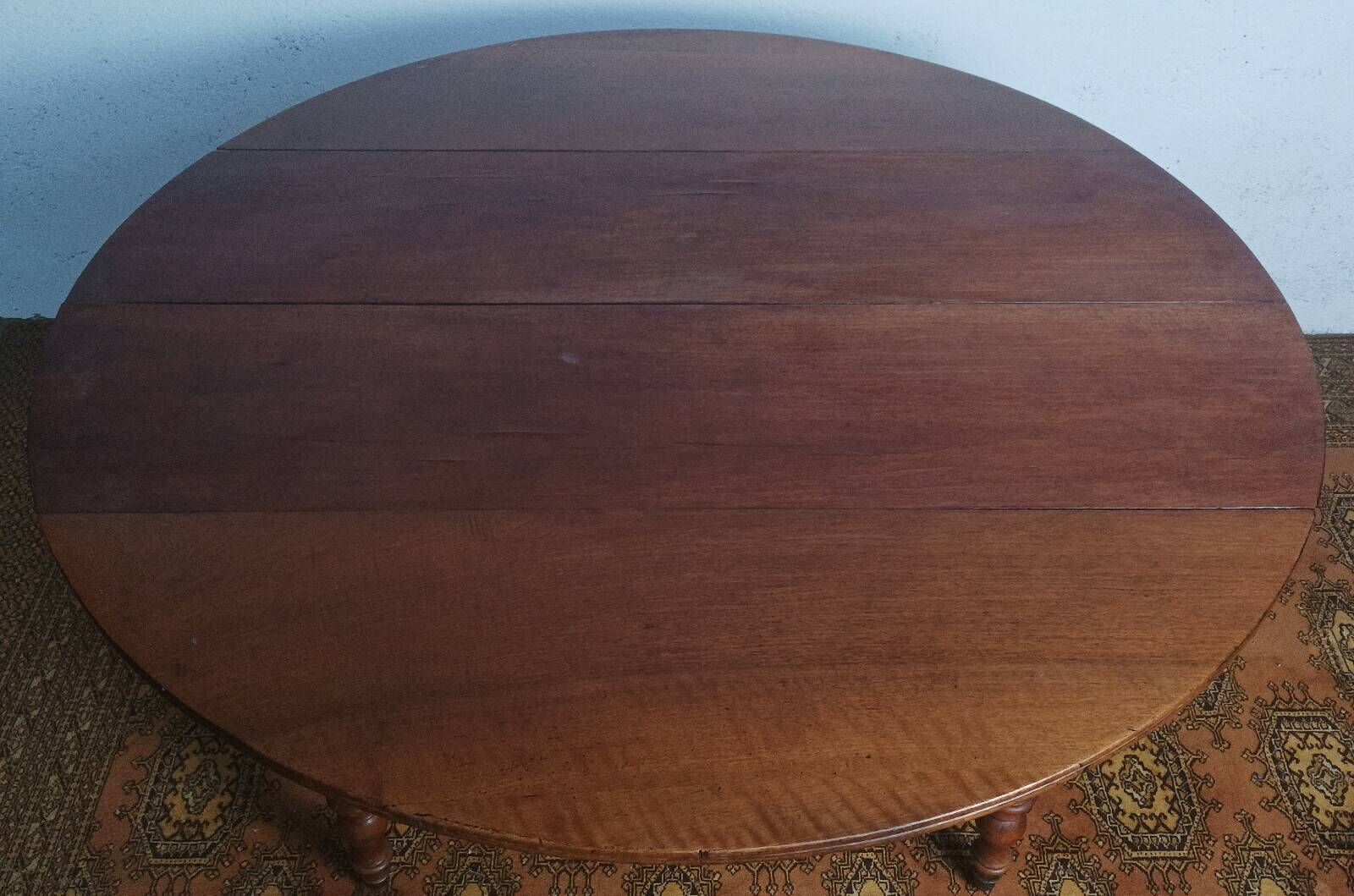 Louis Philippe period walnut table