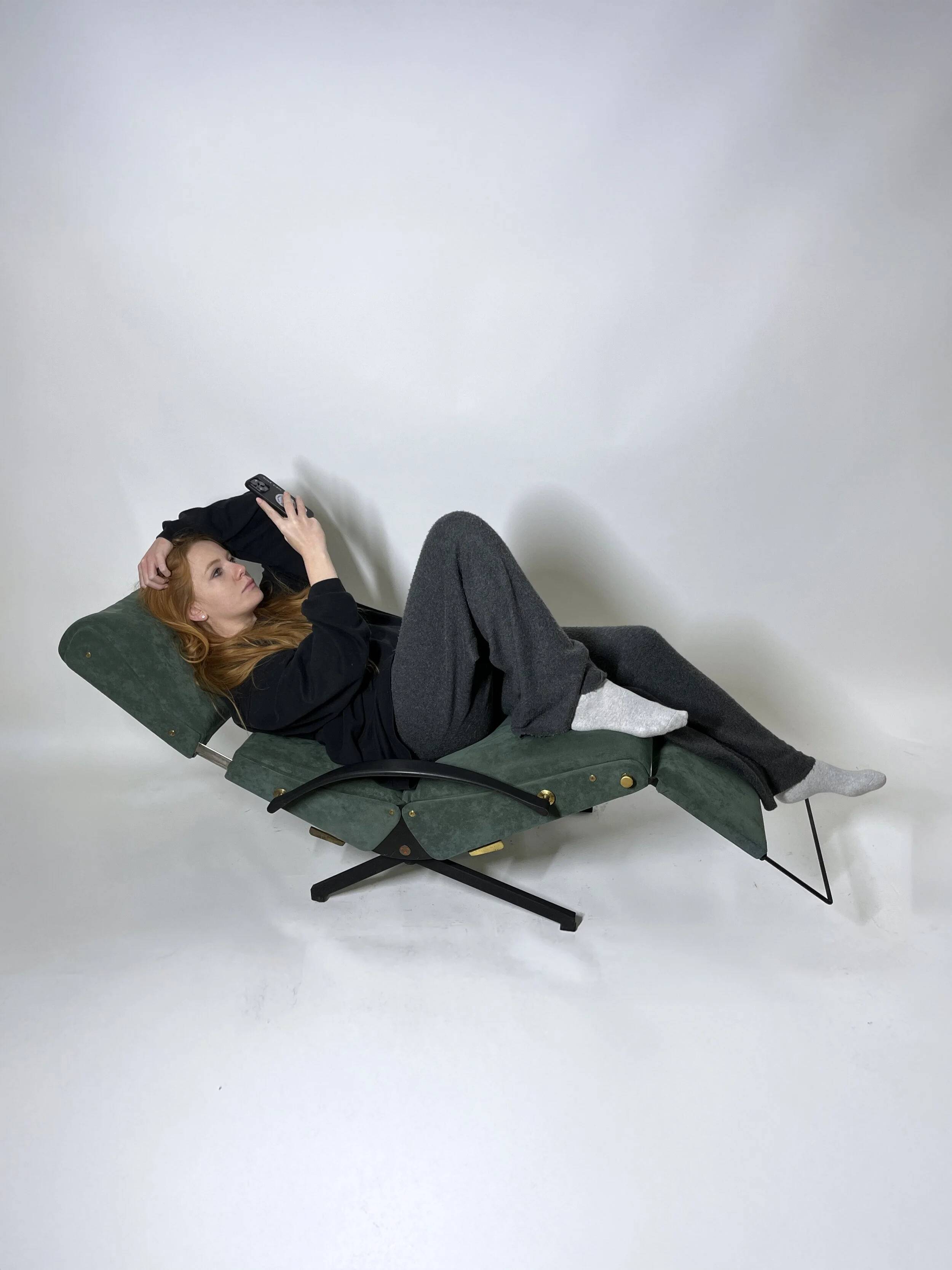Fauteuil P40 par Osvaldo Borsani pour Tecno, années 1970