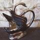 Vintage silver metal salt and pepper shaker