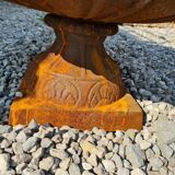 cast iron-eared medici vase