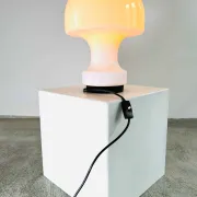A-743 Mushroom Lamp By Glashütte Limburg, Germany, 1970S