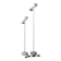 Stadium 1 floor lamps by Hannes Wettstein for Pallucco, 1990s