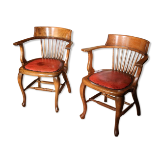 Chaises de bureau antiques