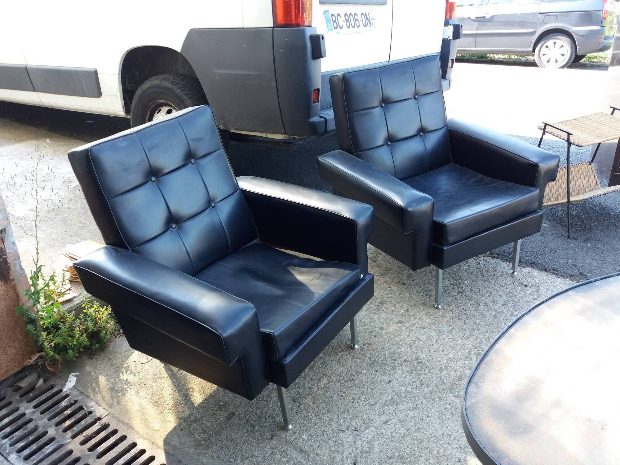 Pair of armchairs 1950