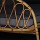 Daybed rotin Louis Sognot 1960
