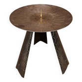 Large modernist candlestick for a large candle, Germany, 1970s.