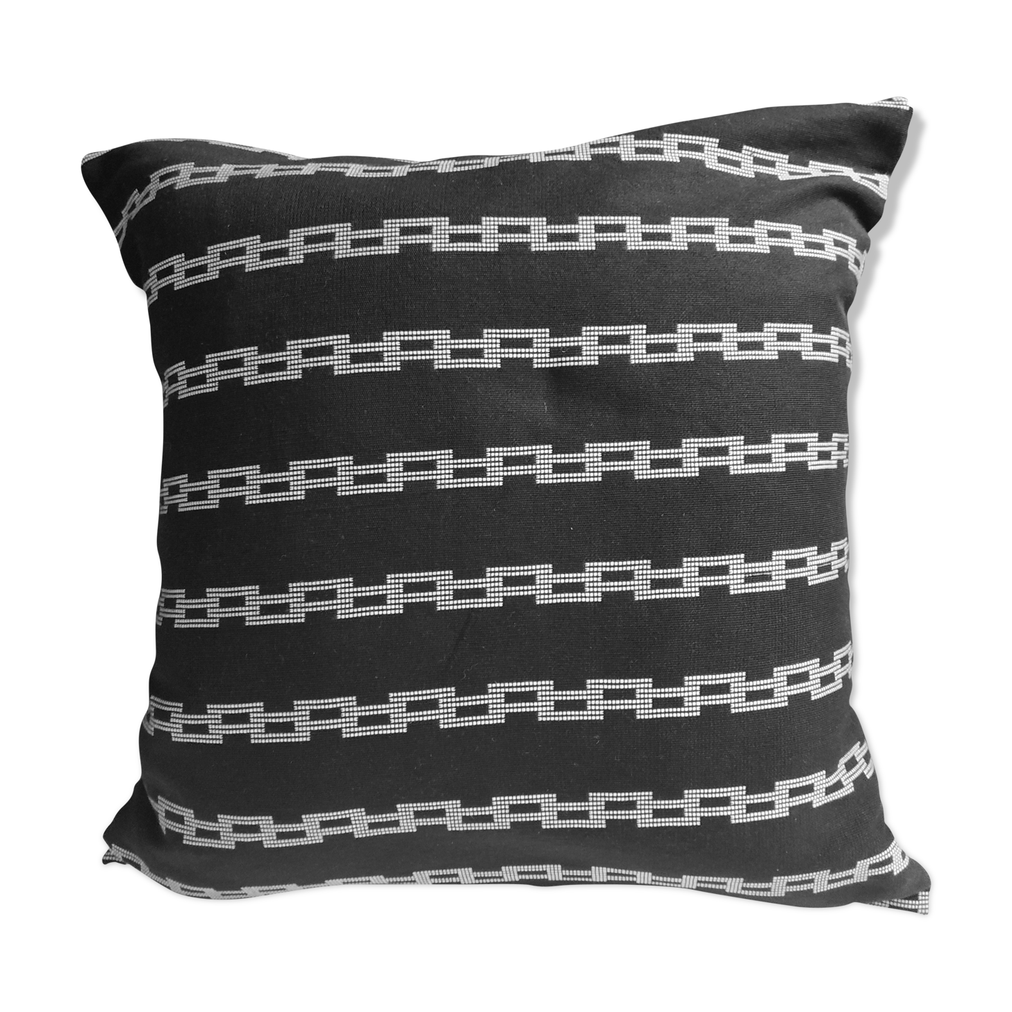 Woven loincloth cushion cover