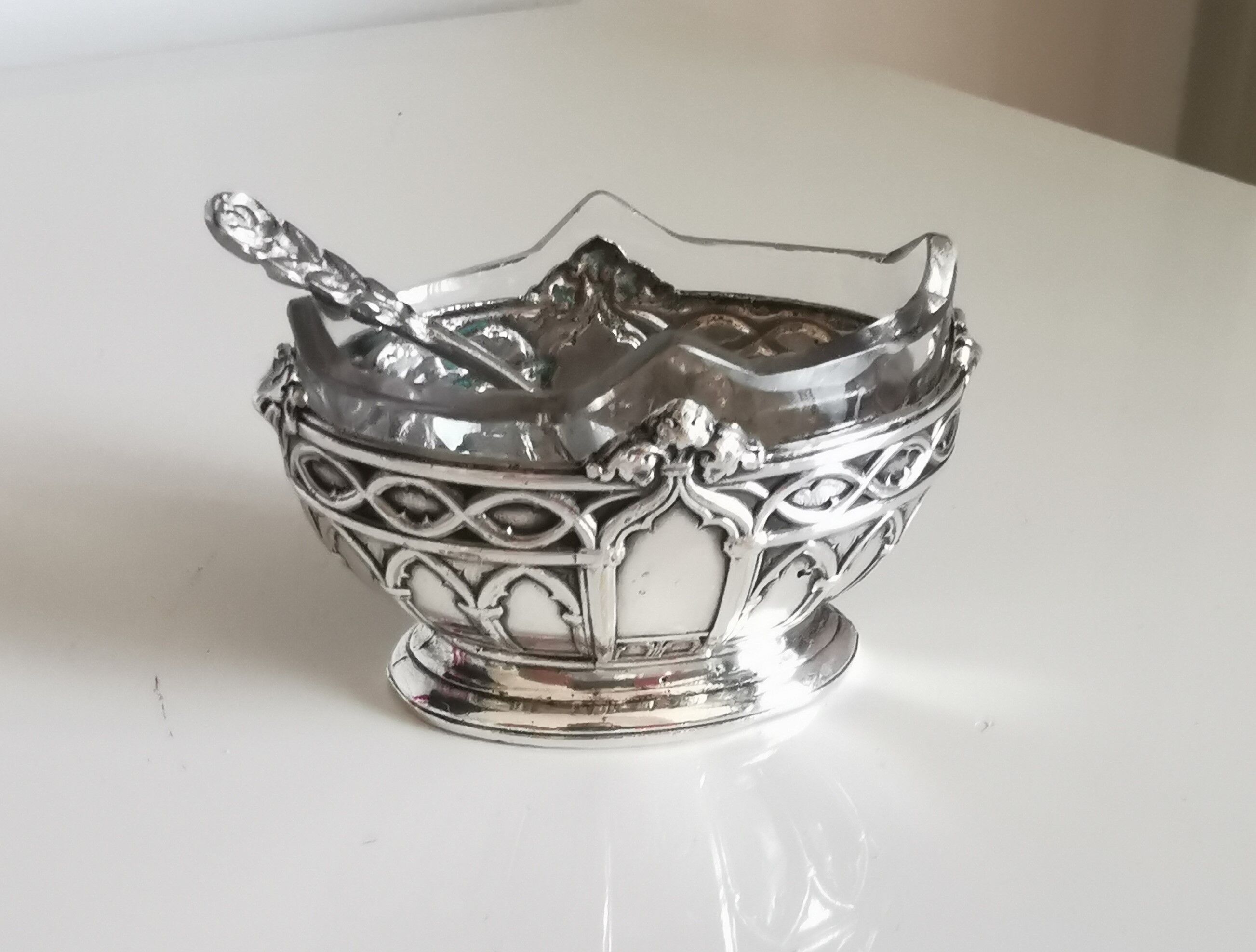 Salière et cuillère style empire