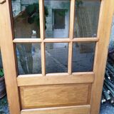Porte vitrée ancienne en bois