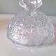 Glass pineapple sugar bowl