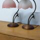 Pair of bedside lamps