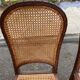 2 caned Louis XVI chairs from the 19th century