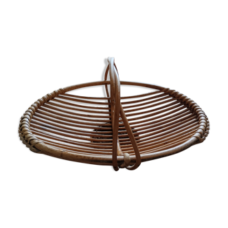 Rattan fruit basket