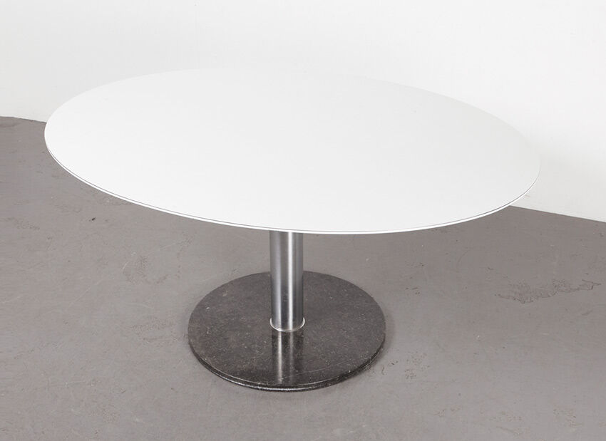Alfred Hendrickx oval dining table for Belform 1960s