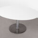 Alfred Hendrickx oval dining table for Belform 1960s