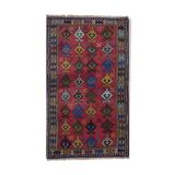 Vintage Wool Persian Area Rug Handmade Carpet- 105x176cm