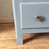 Vintage dresser 3 gustavian grey drawers