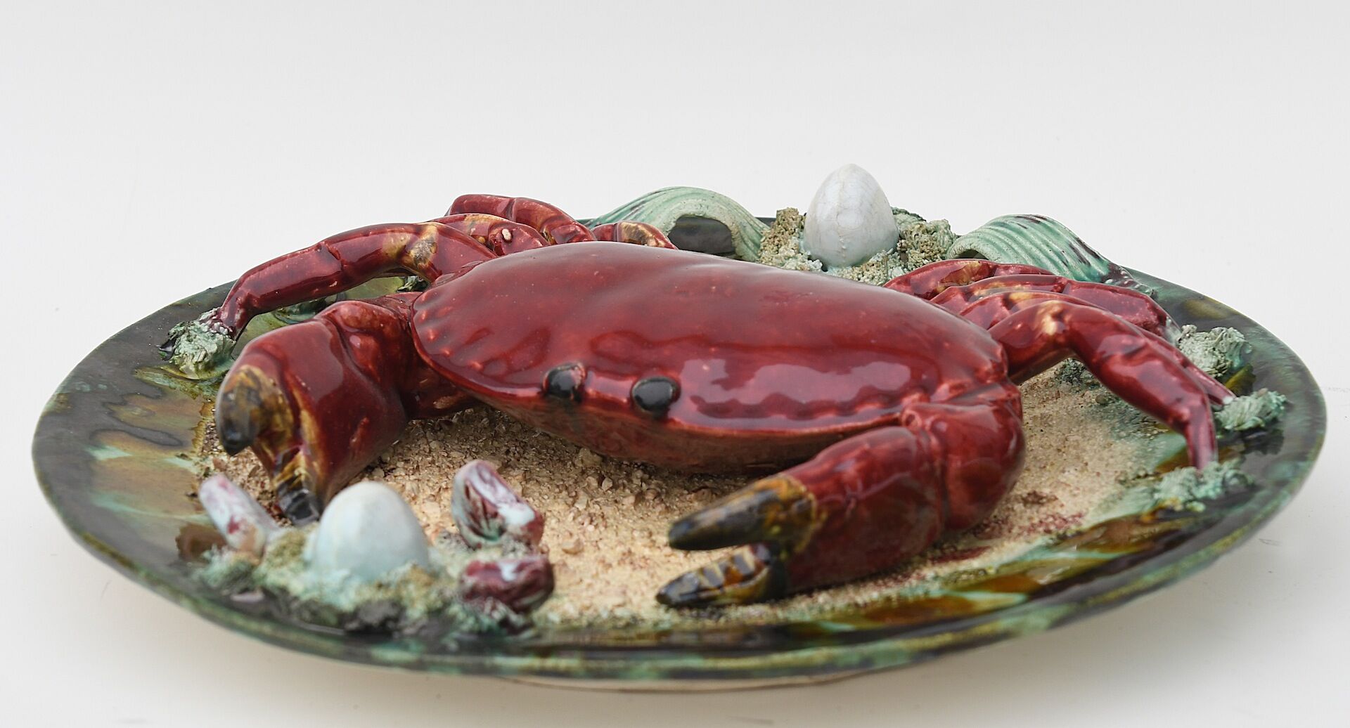 Crab trompe l'oeil dab