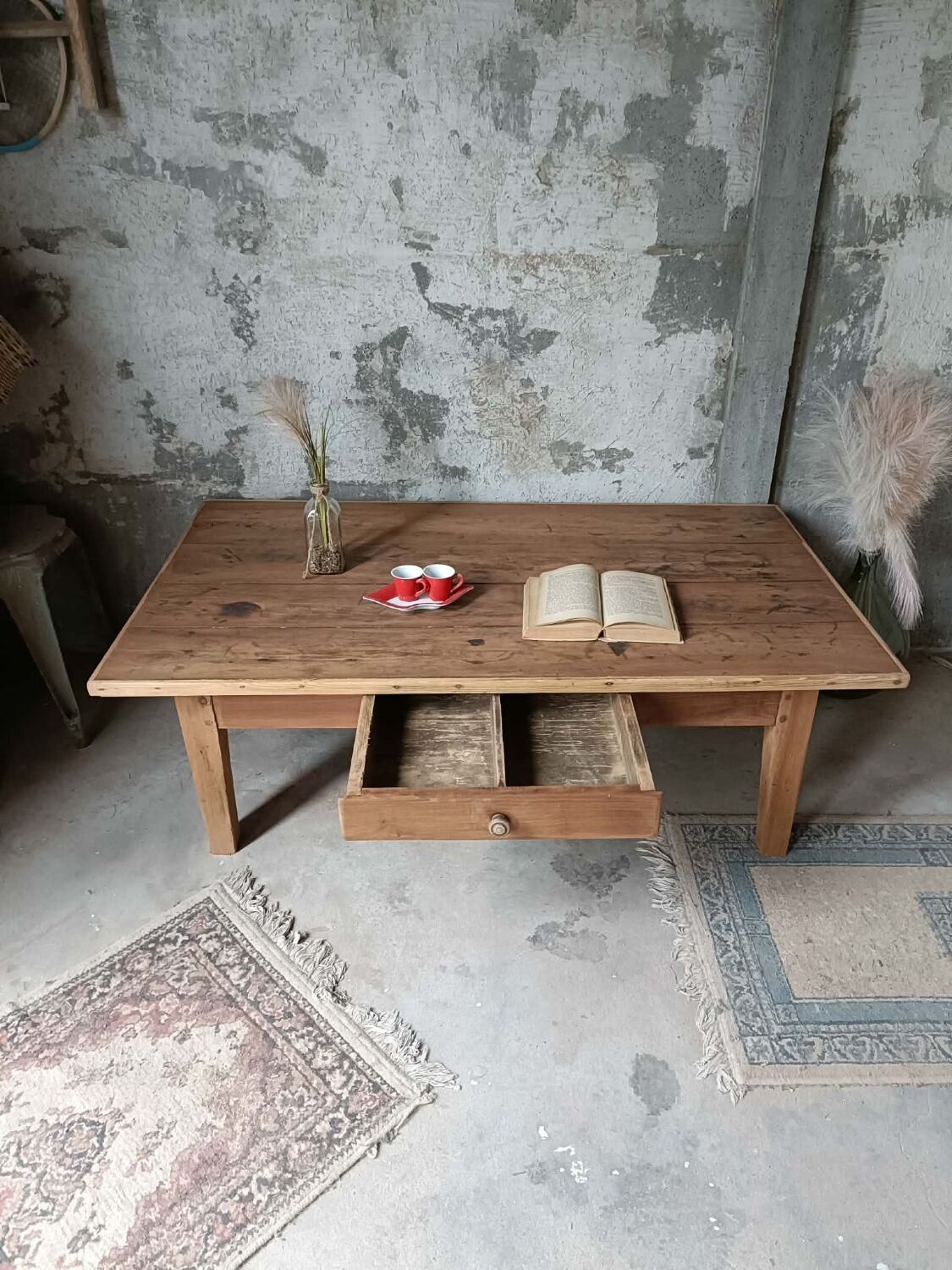 Farmhouse coffee table