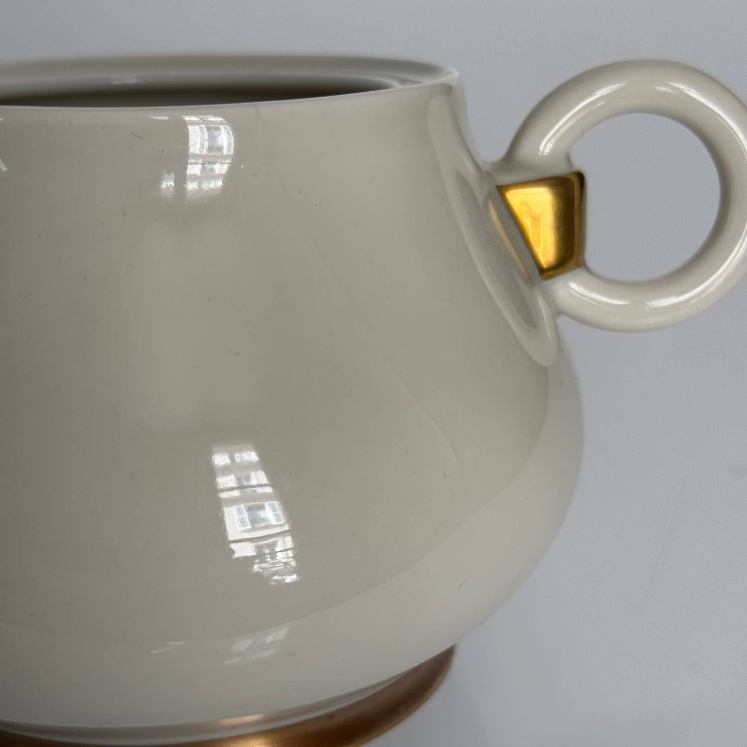 Art Deco style coffee and tea service, Ruhlmann model, Maison Vignaud, Limoges