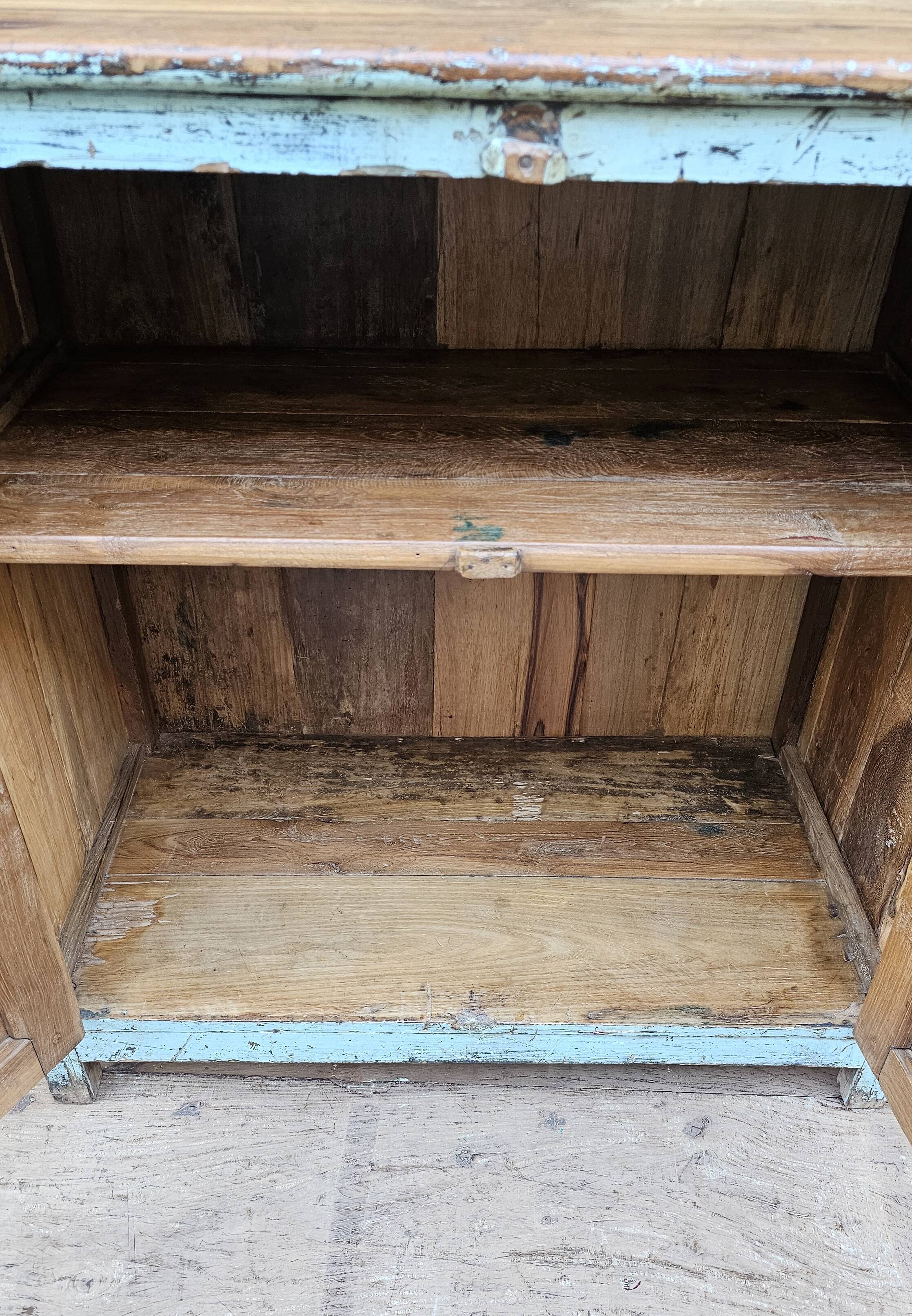 Ancien buffet en teck birman