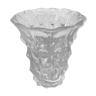 Old vase made in Czechoslovakia 70