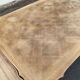 Louis XV extendable dining table renovated in raw wood 220cm