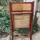 Pair of Italian folding chairs in vintage canning