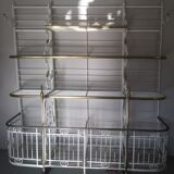 Bakery in 1900 wrought iron shelf