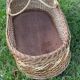 Rattan bassinet cradle
