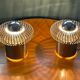 Pair of spring lamps by Andrea Lazzari